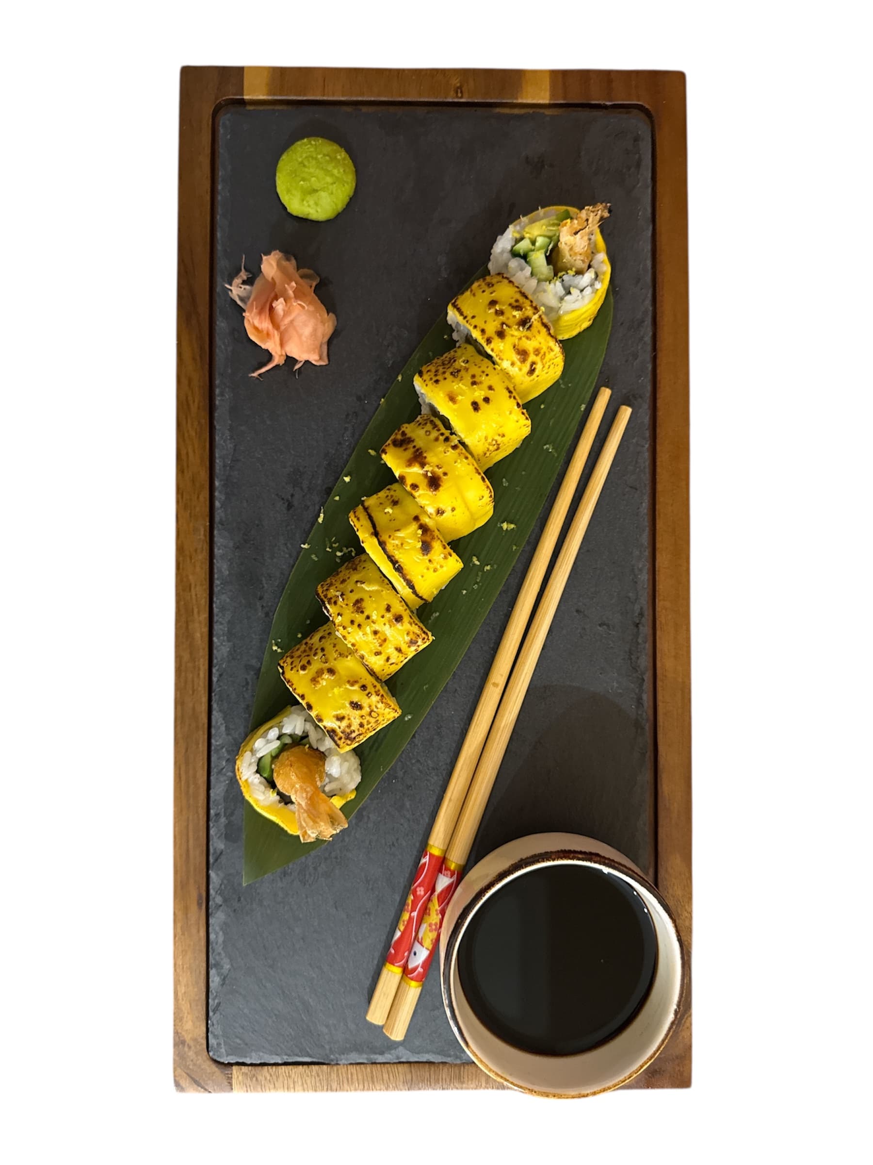 Yellow stone shrimp cheese